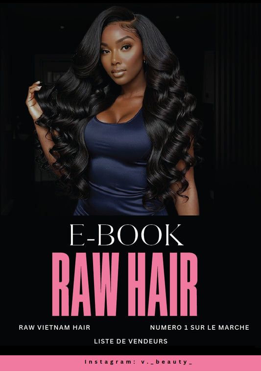Ebook Fournisseur Raw hair